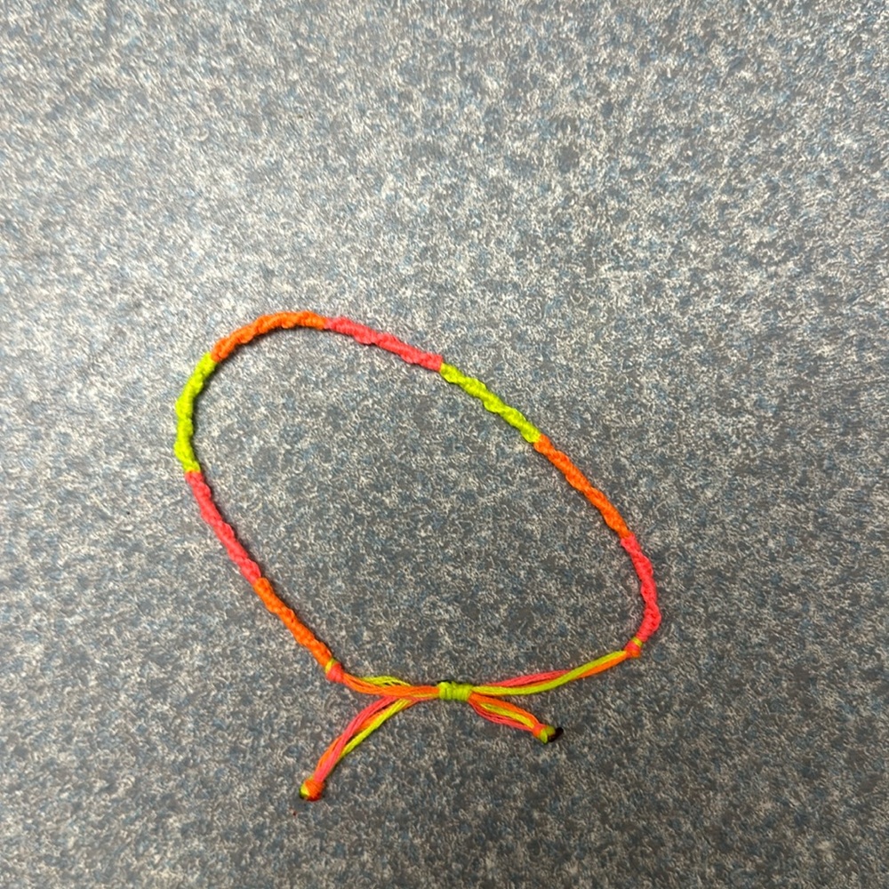 Handmade bracelet- Bright colors- one size